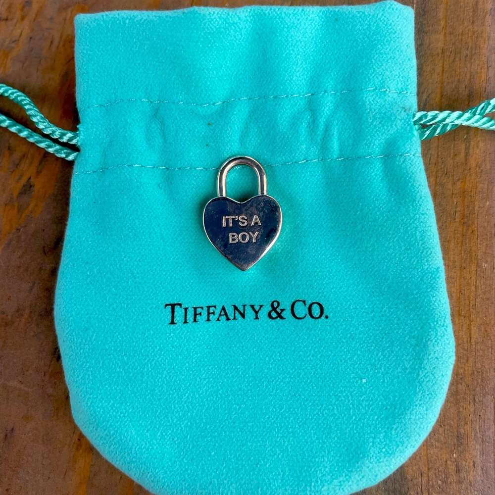Tiffany & Co “It’s a Boy” Operating Heart Locket